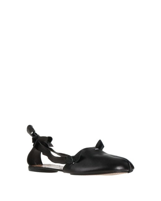 Maison Margiela Black Ballet Flats