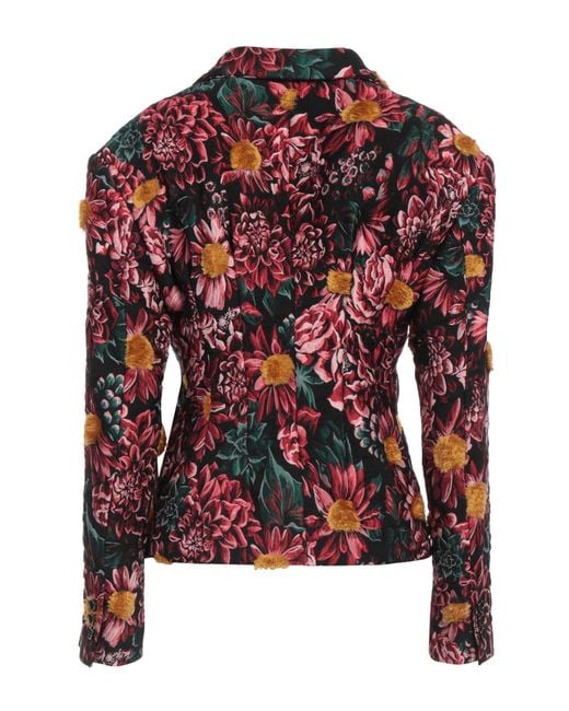 Comme des Garçons Red Blazer Polyester, Nylon