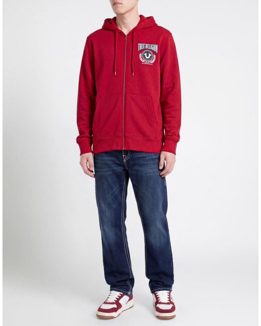 True Religion Red Sweatshirt for men