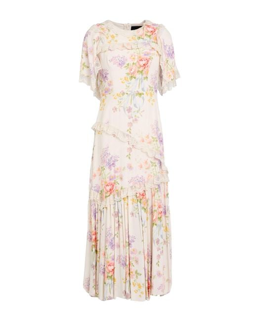 Needle & Thread White Midi Dresses