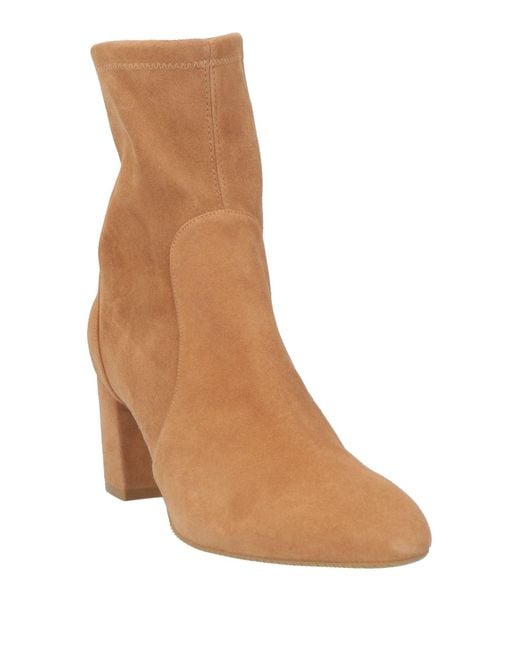 Stuart Weitzman Brown Ankle Boots