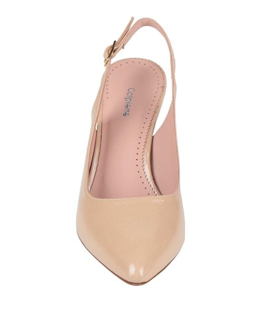 Calpierre Pink Pumps Leather