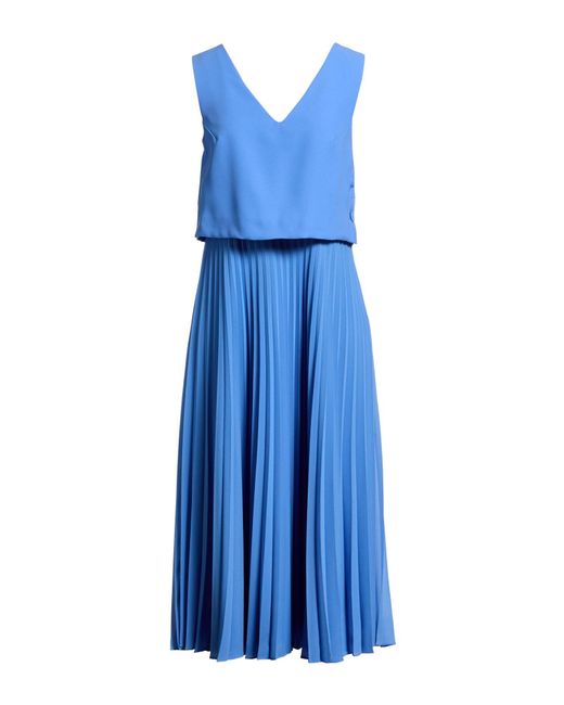 Pennyblack Blue Azure Midi Dress Polyester