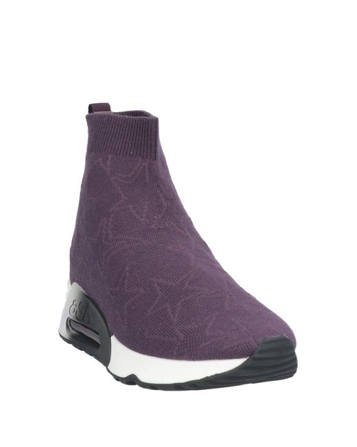 Ash Purple Sneakers Textile Fibers