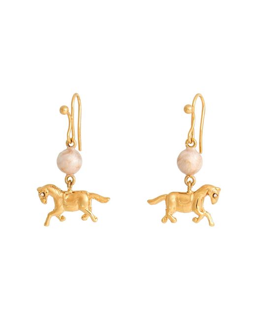 Marni Metallic Ohrring