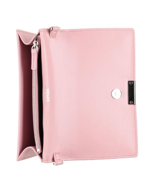 Versace Pink Crossbody Wallet