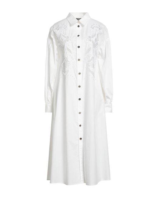Liu Jo White Midi Dresses