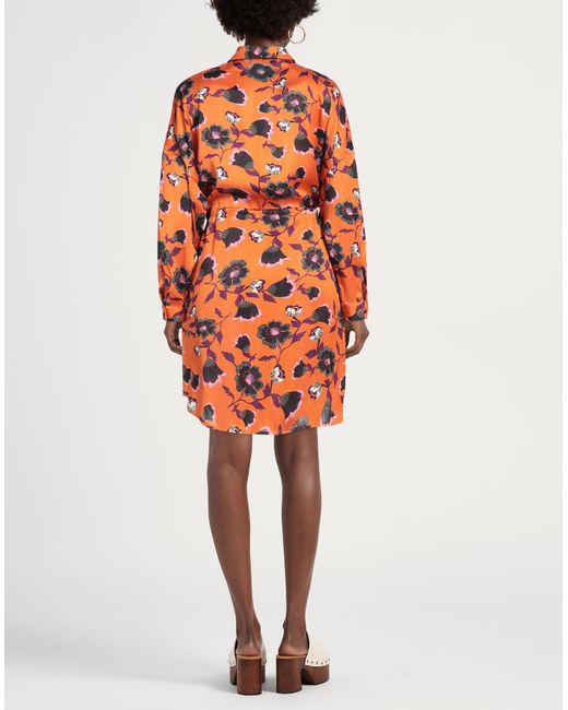 Replay Orange Mini-Kleid