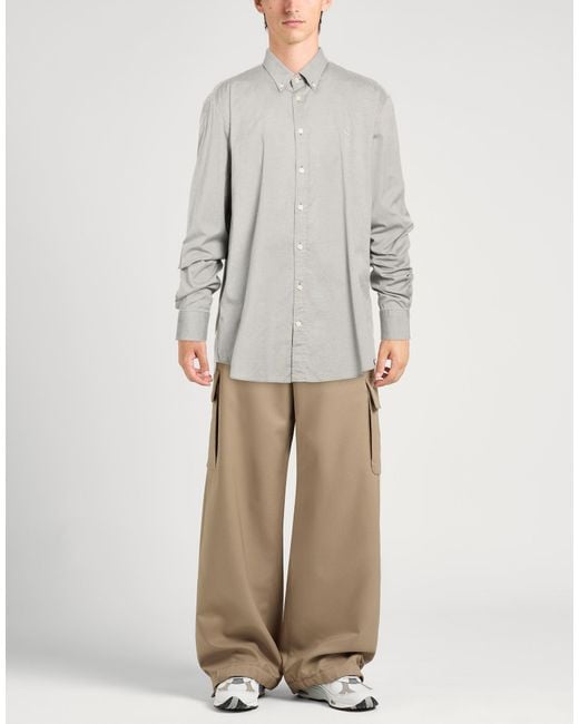 Harmont & Blaine Gray Shirt Cotton for men