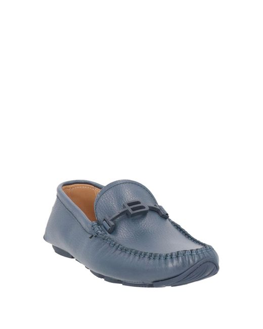 Baldinini Blue Loafer for men