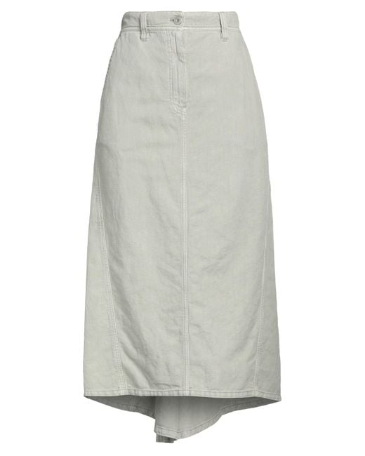 Gonna Lunga di Brunello Cucinelli in Gray