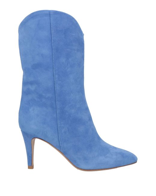 The Seller Blue Ankle Boots