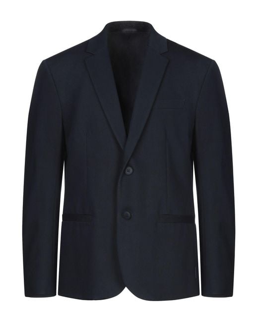 Armani Exchange Suit Jacket in Blue for Men Lyst