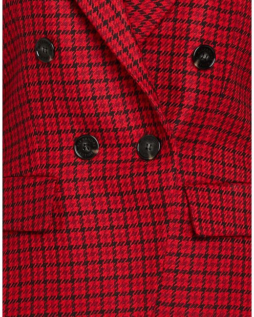 Alexandre Vauthier Red Blazer Wool
