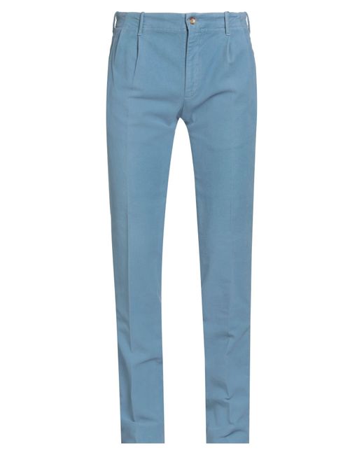 Incotex Blue Trouser for men
