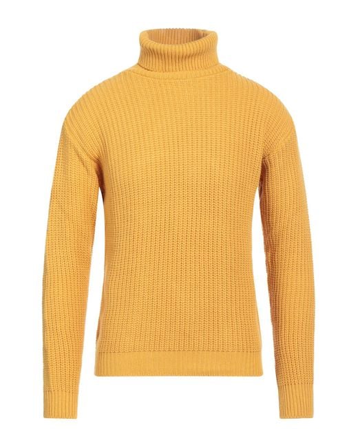 SIGNS Rollkragenpullover in Yellow für Herren
