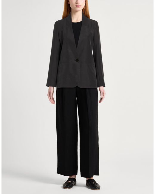 ARMANI EXCHANGE Black Blazer Modal, Polyester
