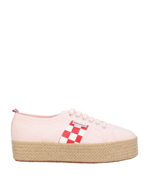 Superga Pink Espadrilles