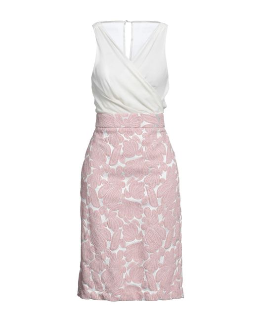 Christian Pellizzari Pink Midi Dress