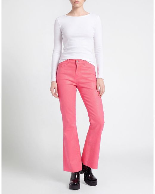 L'Agence Pink Jeans Cotton, Elastane