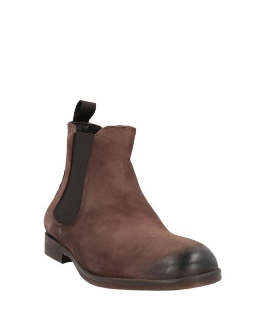 Gazzarrini Brown Ankle Boots for men