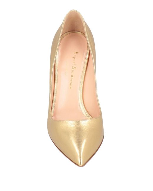 Rupert Sanderson Metallic Pumps Leather