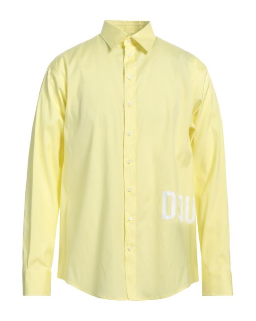 Camisa DSquared² de hombre de color Yellow