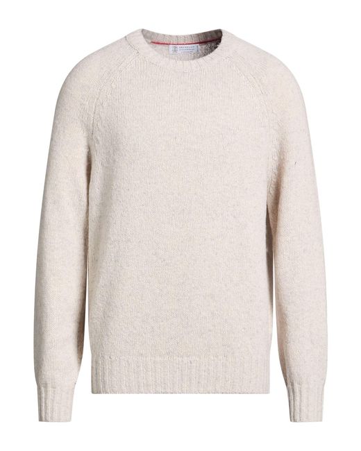 Pullover Brunello Cucinelli pour homme en coloris White