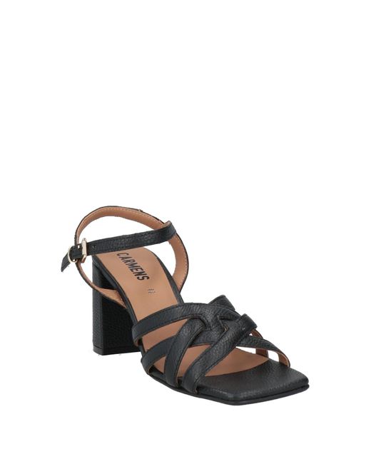 Carmens Black Sandals