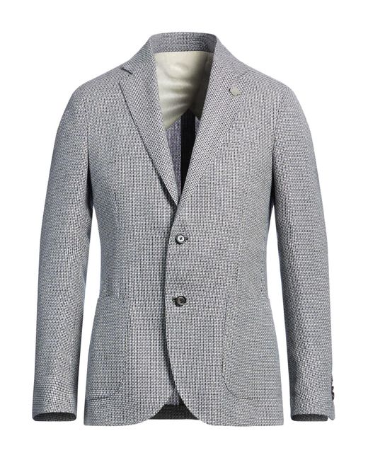 Lardini Gray Blazer for men