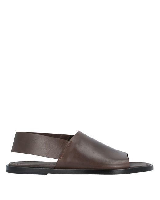 Santoni Brown Sandals for men