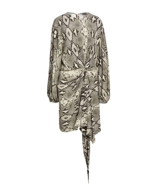 Essentiel Antwerp White Mini Dress Ecovero Viscose, Viscose