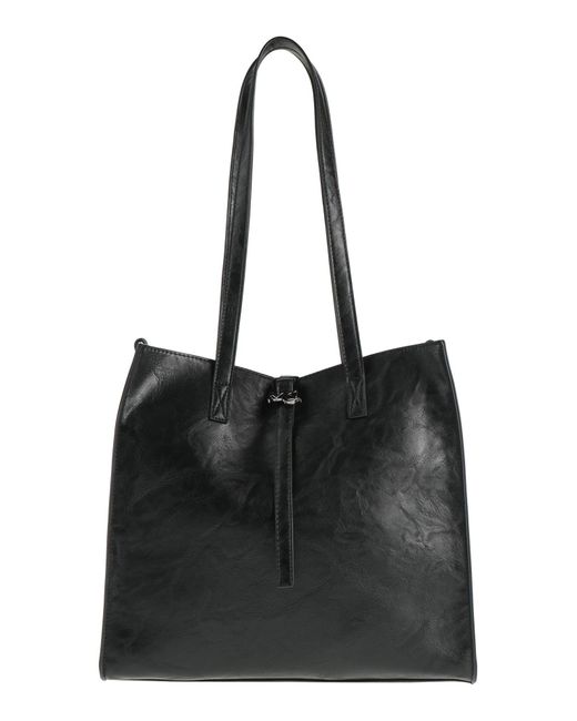 Manila Grace Black Shoulder Bag