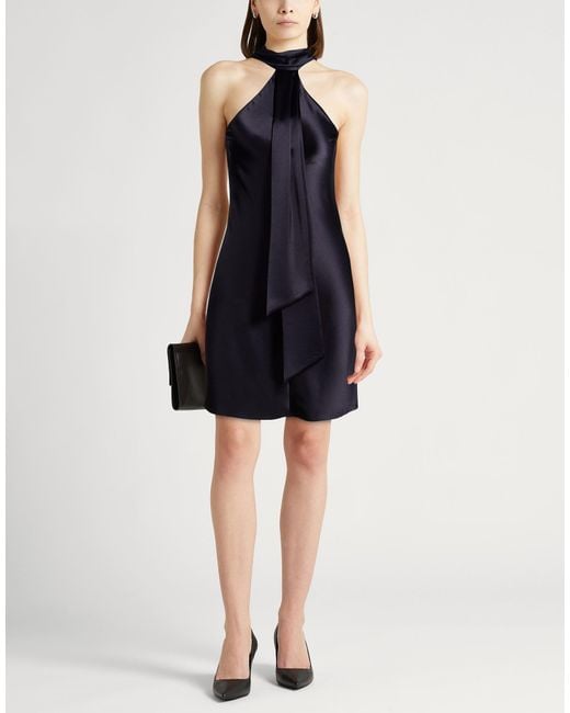 Galvan Blue Mini Dresses