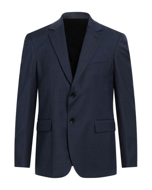 Liu Jo Blue Blazer Polyester, Wool, Elastane for men