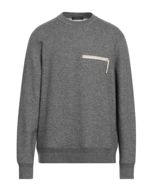 Zegna Gray Sweatshirt for men
