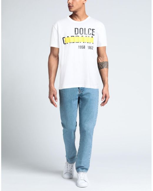 Dolce & Gabbana T-shirts in White für Herren