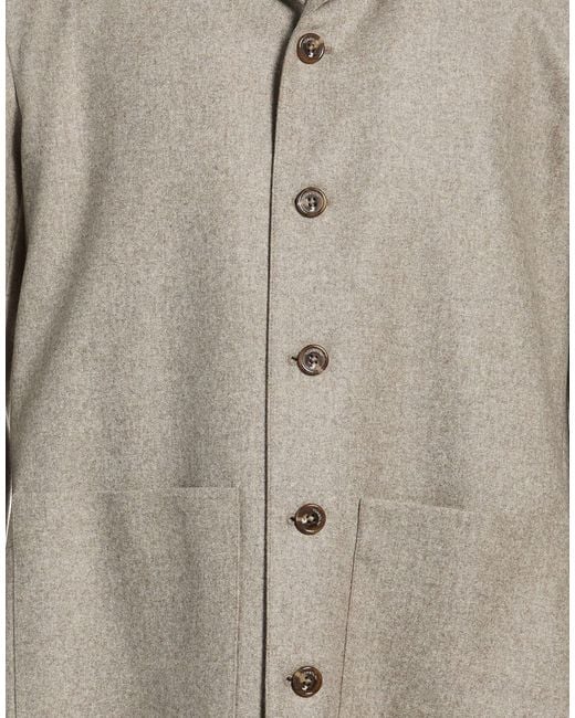 Tombolini Gray Jacket Virgin Wool for men