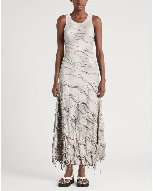 DIESEL White Maxi Dresses