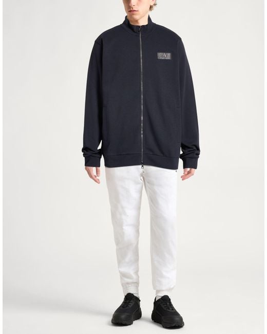 EA7 Blue Sweatshirt for men