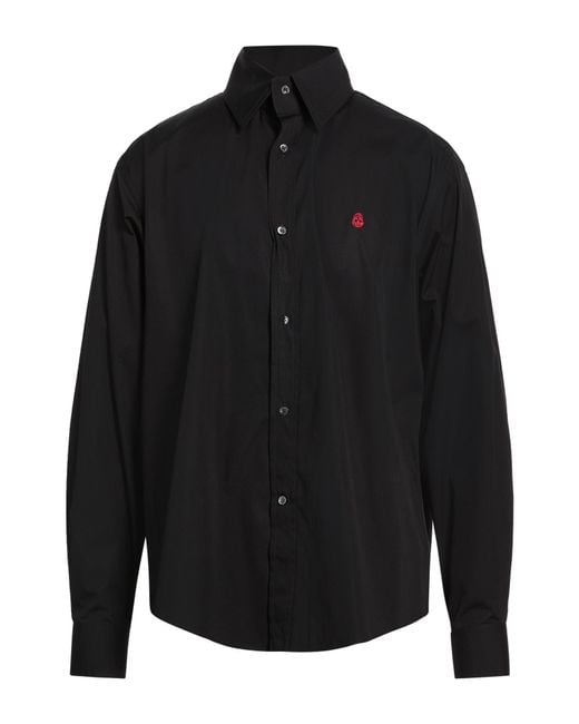 McQueen Black Shirts for men