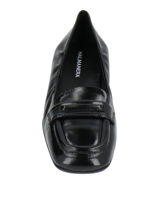 Halmanera Black Loafers Leather