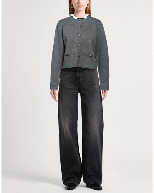 Sandro Gray Cardigan