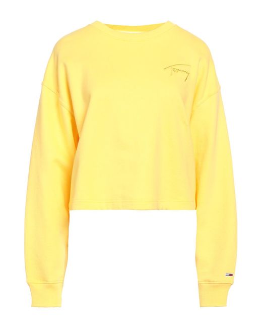 Tommy Hilfiger Yellow Sweatshirt