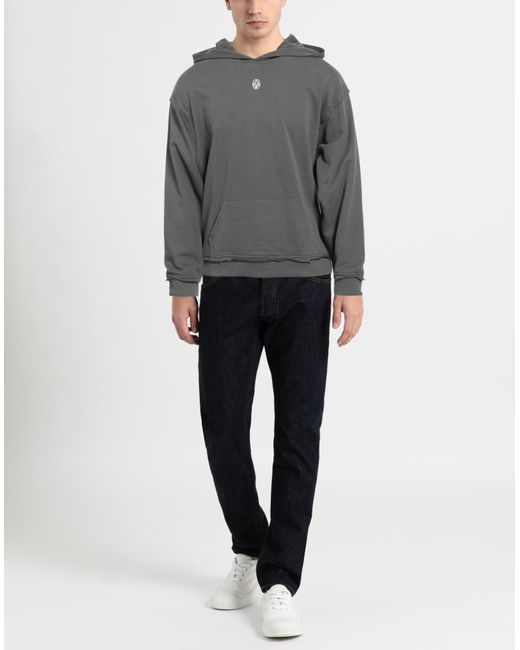 UNTITLED ARTWORKS Gray Sweatshirt for men