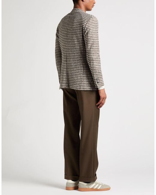 Boglioli Gray Blazer for men