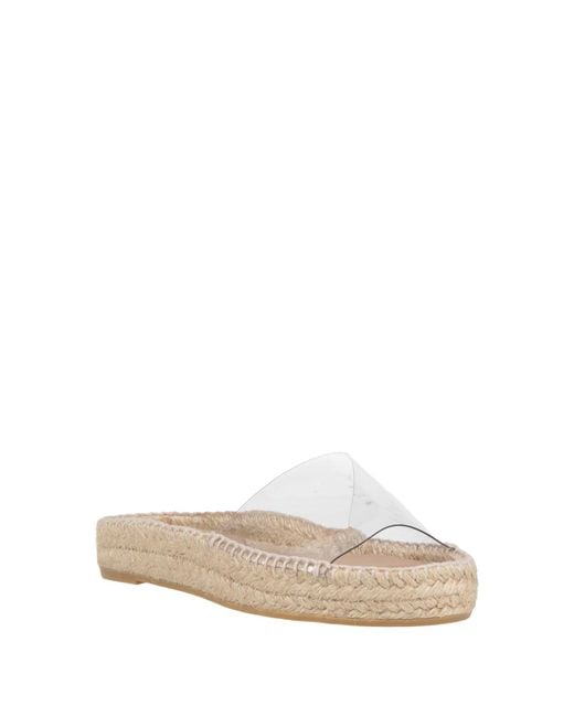 Paloma Barceló White Espadrilles