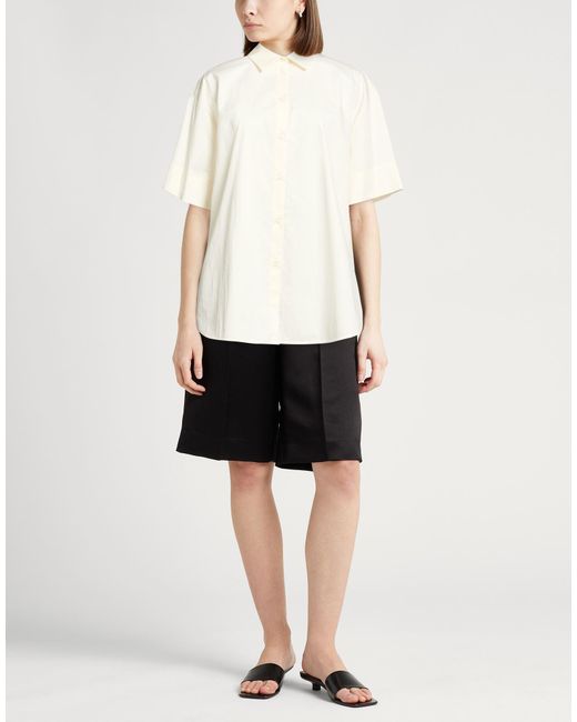 Peserico White Easy Shirt Cotton, Elastane