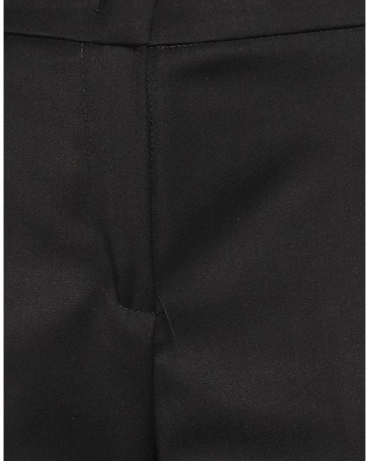 Haveone Black Pants Polyester, Viscose, Elastane