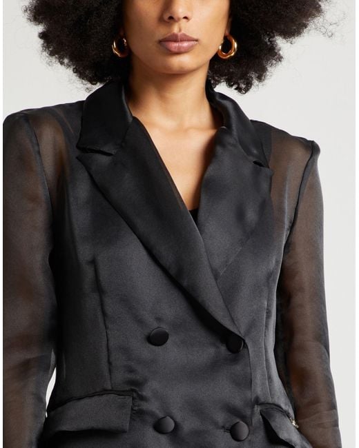 Gaelle Paris Black Blazer Polyester